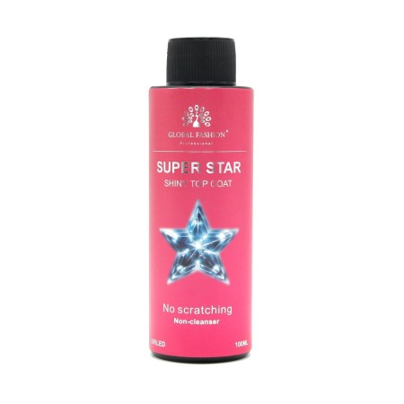 Топ без липкого слоя Global Fashion Superstar Shiny Top Coat, 100 мл (антицарапка)
